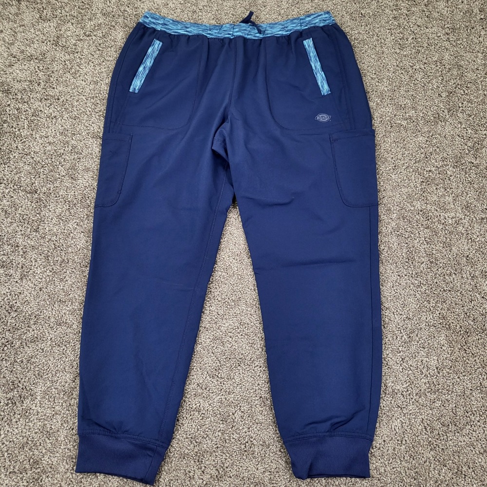 Dickies Men Dynamix DK185 Athletic Cargo Jogger Scrub Pants XL